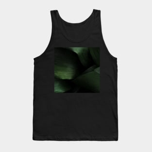 Green leafed desing Tank Top